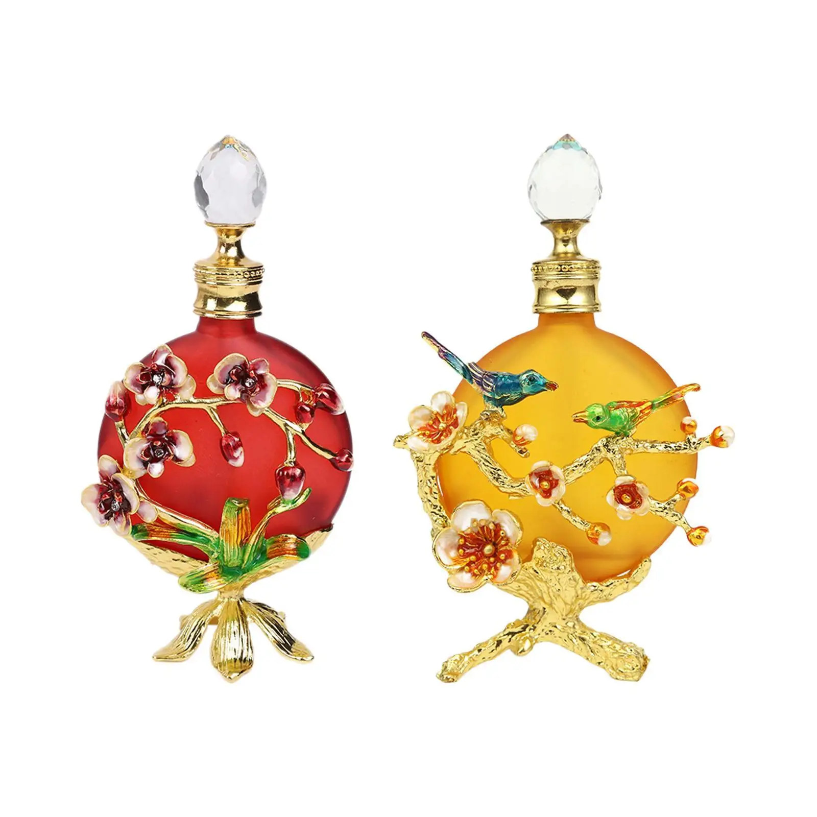 زجاجة عطر زجاجية 30 مل 30 مل هدية للأم زجاجة عطر فارغة قابلة لإعادة الملء