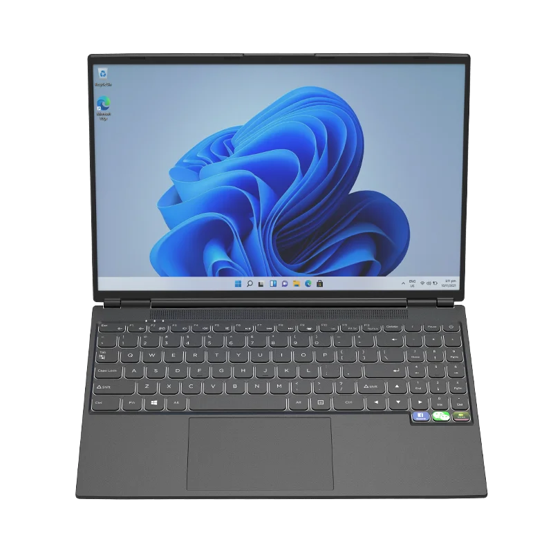 ID sidik jari Notebook Intel Ultra ramping, Laptop Quad Core N95 grafik UHD 16.0 inci 16GB RAM 256GB SSD ROM Win 10 Wifi Bt 4.0