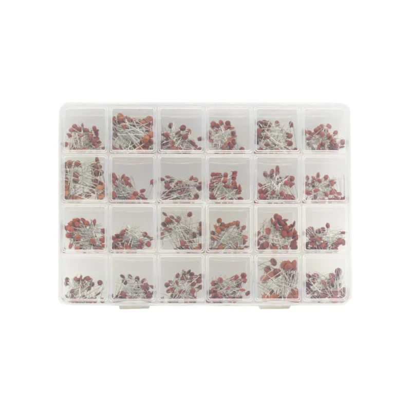 

960Pcs/Lot 2PF-0.1UF 50V 24Value*40Pcs Ceramic Capacitor Assortment Kit For arduino Board Module NEW