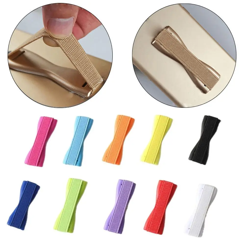 Elastic Sling Phone Holder ABS 10color Grip Phone Mobile Phone Accessories One-handed Operation Phone Back Sticker Phone