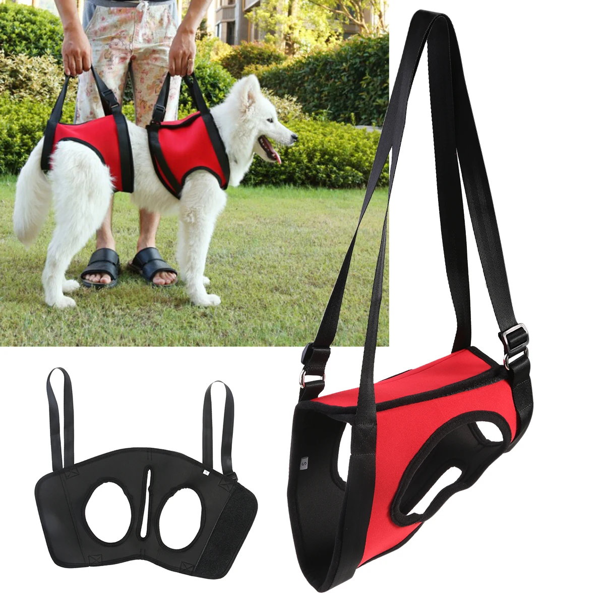 

One-shoulder Lift Belt Pet Rehabilitation Harness Assist Sling Dog Support Auxiliary Suspenders