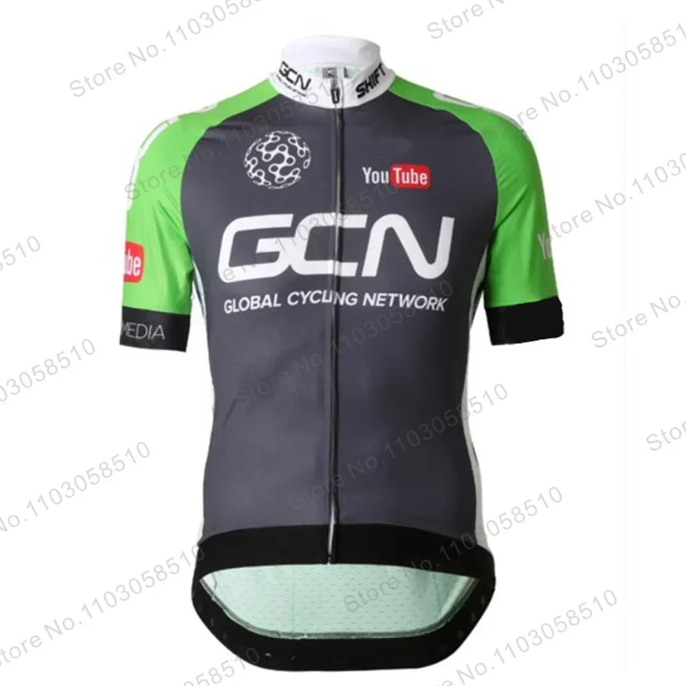 

2024 GCN Youth Cycling Shirt Triathlon Cycling Jersey Set Breathable Summer Cycling Clothing Mountain team Bike Riding Clothes