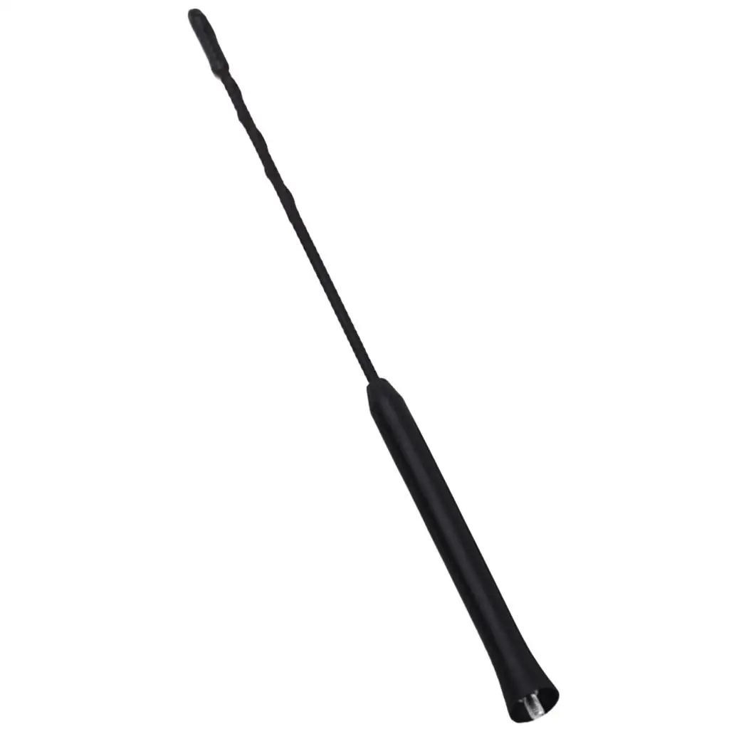 11" Autoradio Antenne Antenne Dach AM FM Booster Mast Schwarz