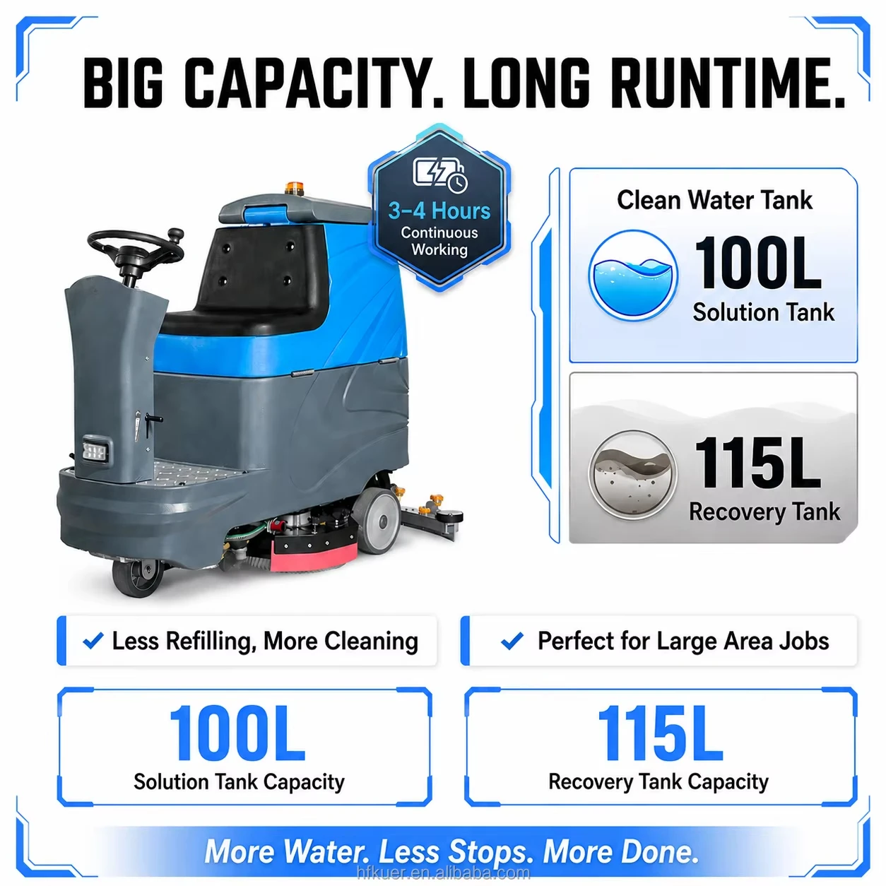 Ride On Floor Scrubber for War - Ride On Floor Scrubber 20 Inch recension och pris