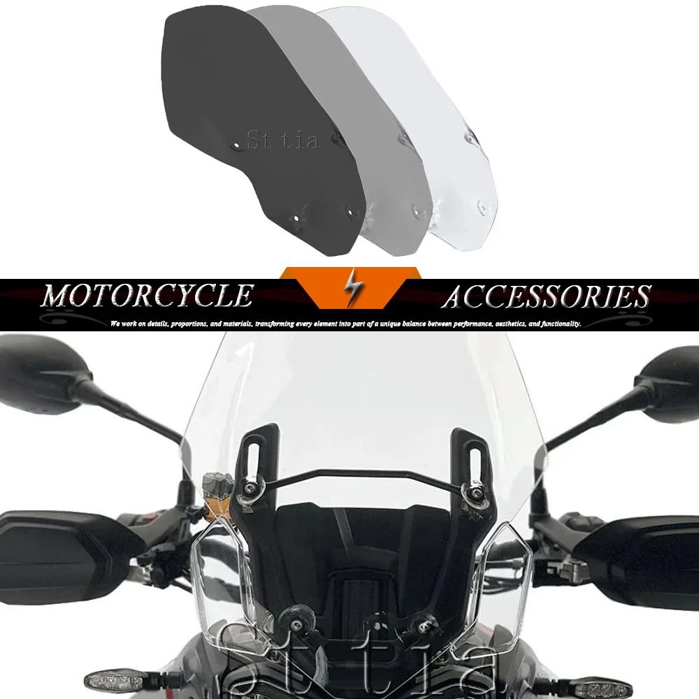 

For Triumph Tiger 850 Tiger 900 2020-2024 Motorcycle Touring Windshield Windscreens Wind Deflectors TIGER850 TIGER900