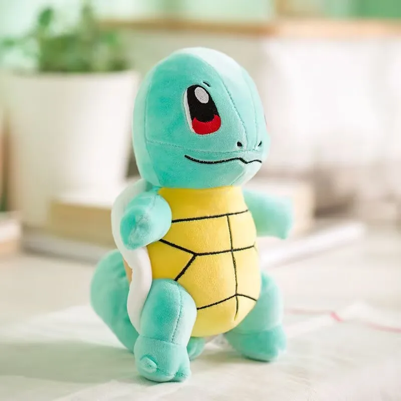 Peluche Pokémon BANDAI: Squirtle, Charmander, Pikachu, Bulbasaur, Pokémon, personaggi Pokémon, peluche Pokémon, serie Pokémon