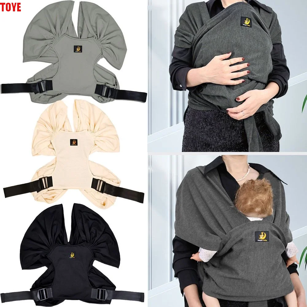 

Korea Style Baby Wrap Carrier Breathable Lightweight Infant Carrier Belt Easy To Wear Hands Free Newborn Sling Front Hugging