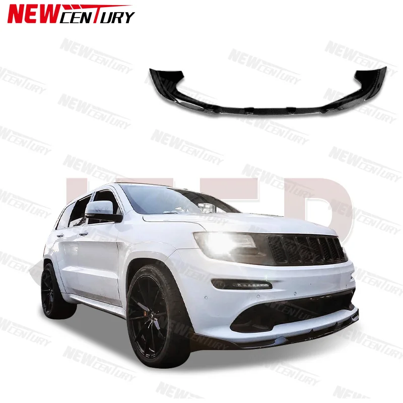 

Grand Cherokee Front Lip - Suitable for 2014-2023 Grand Cherokee Modified Carbon Fiber Front Lip Spoiler