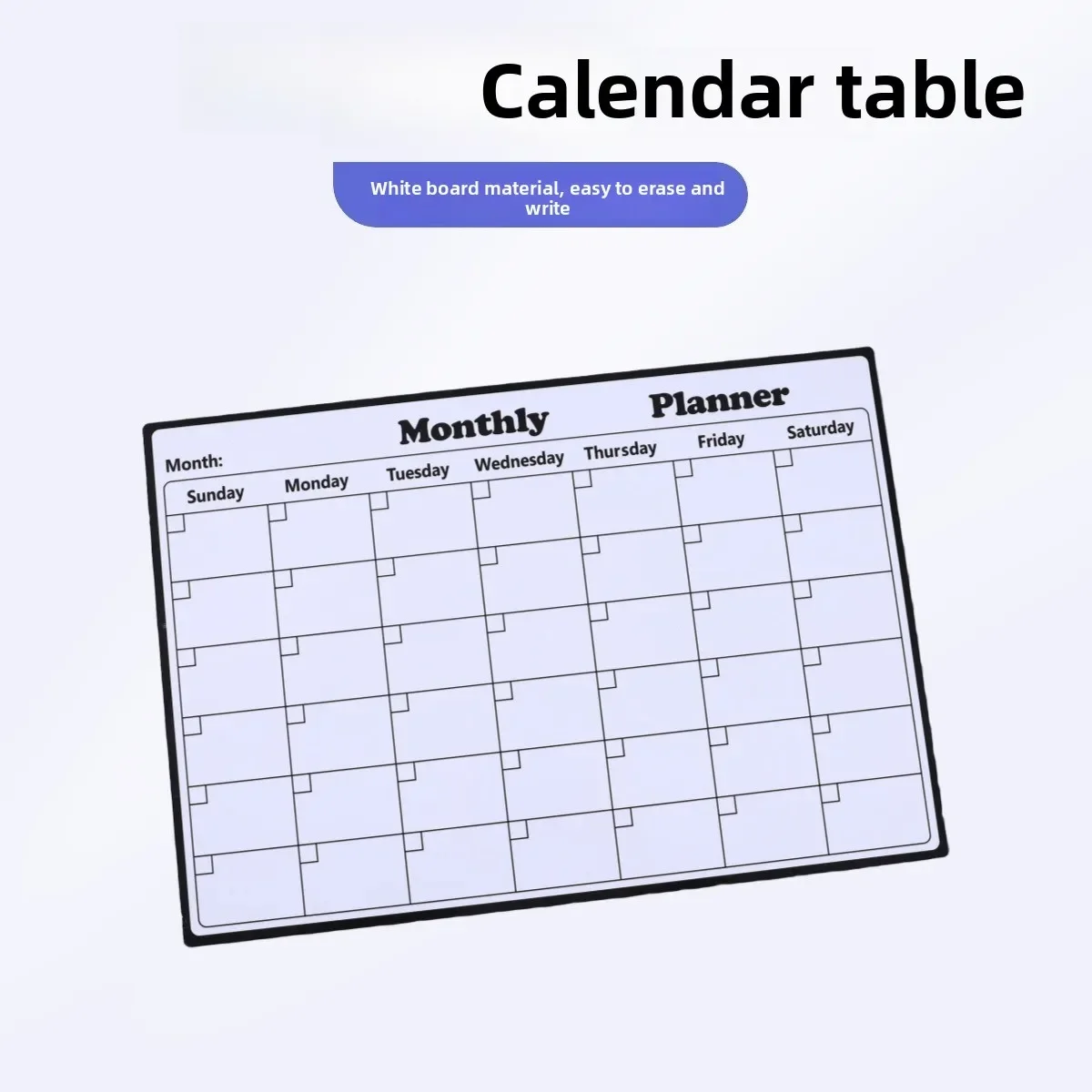 المغناطيسي الثلاجة ملصق التقويم السبورة الجدار ملصق خطة التعلم الجدول الثلاجة ملصق رسالة المجلس A3 #1