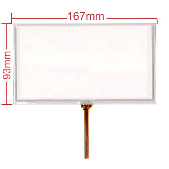 

New 167*93 New 4-Wire 7-Inch Touch Screen For JVC-KW-AVX810 Central Control GPS Navigation Sensor Glass