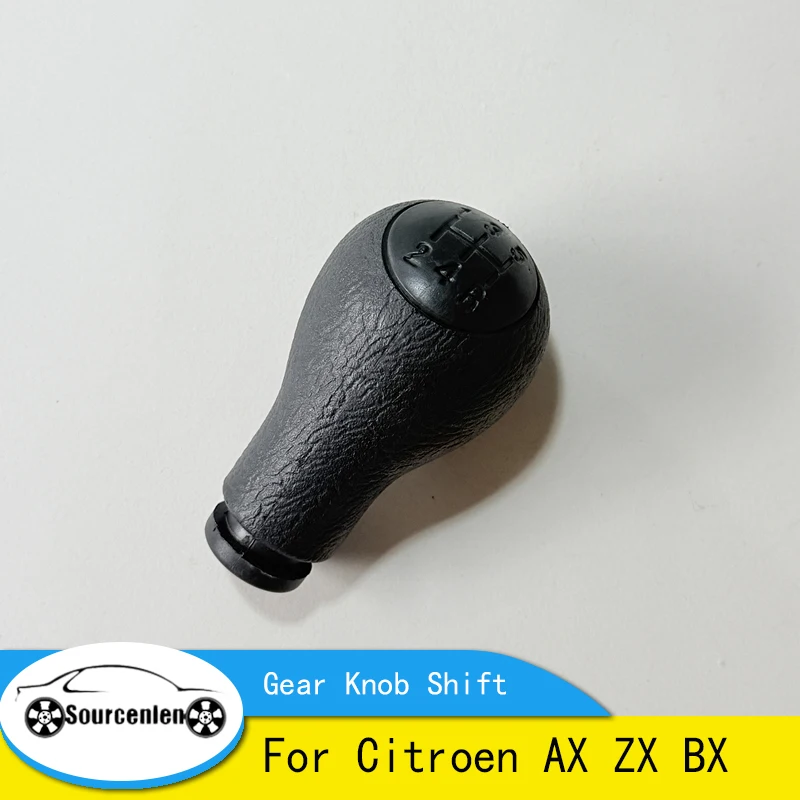Brand New Gear Knob Shift For Citroen AX ZX BX Manual Transmission Plastic Head Handball Change Lever 2403X5