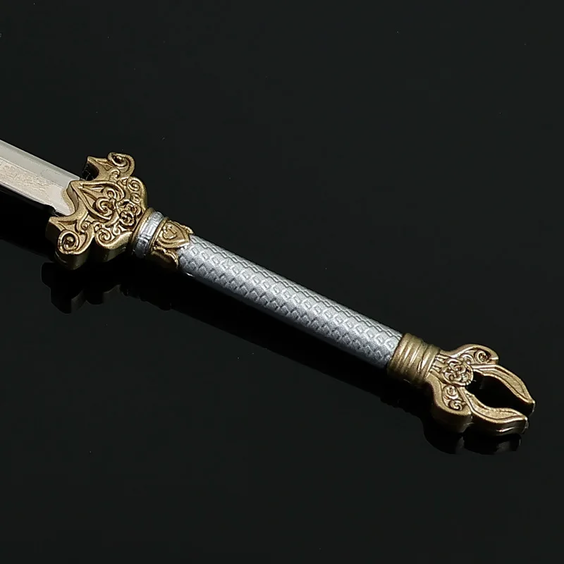 22 センチメートル冷兵器シリーズドラゴンとフェニックスの剣中国アニメ周辺機器金属モデル剣 Accessorie 装飾コレクションおもちゃ