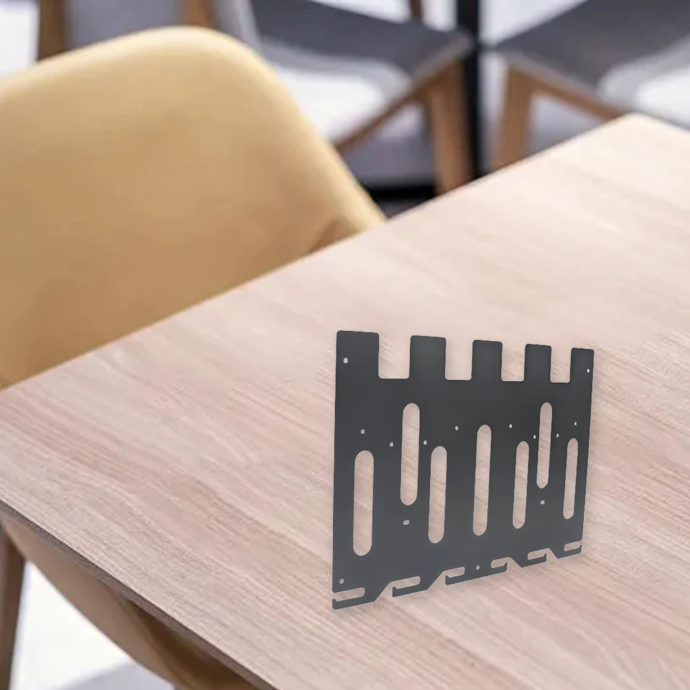 Easy Installation Wall-mounted Organizer Power Tool Organizer Battery Storage Power Tool Organizer Positioning Grooves
