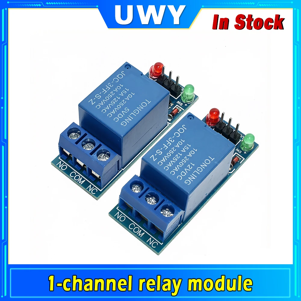 Smart Home Arduino Project - 1 Kanallı Röle Modülü 3.3V 5V