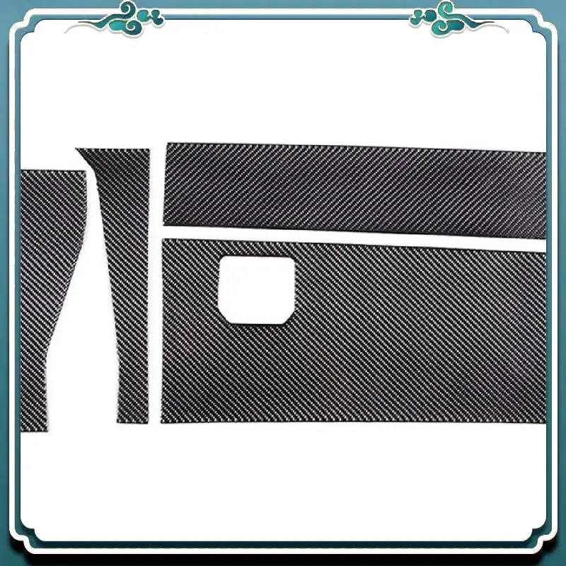 

A54K-Co-Driver Наклейка на панель ящика для хранения из настоящего углеродного волокна, мягкая наклейка на панель ящика для хранения для Toyota 2022-2023 гг.