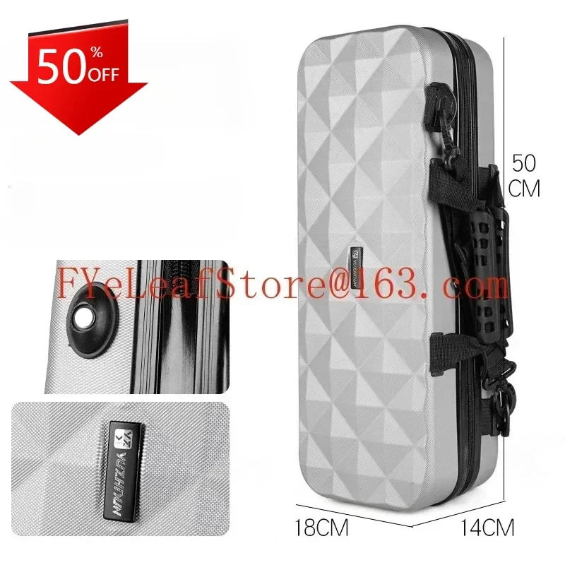 

Hot salesbox Hard Shell Mini Bag Waterproof Telescopic Fishing Rod Bag
