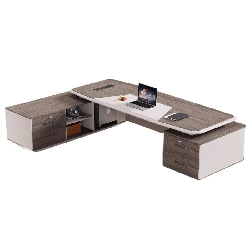 Drawers Luxury Executive Office Desk Designer Big Modern Gaming Computer Standing Drawers Mesa Escriotorio Work Station Table
