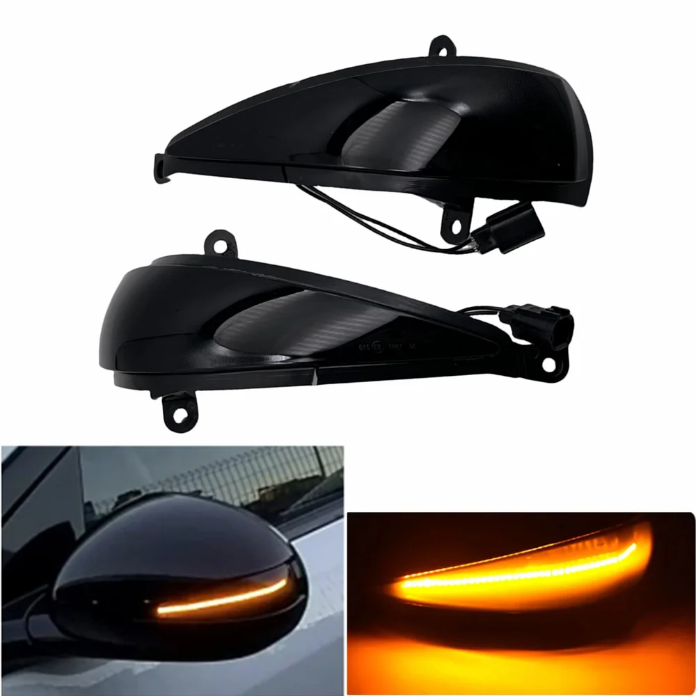 

New Sequential Blinker Lamps LED Car Dynamic Side Rearview Mirror Light For Honda Civic 8th MK8 Type-S Type-R FN 1 2 3