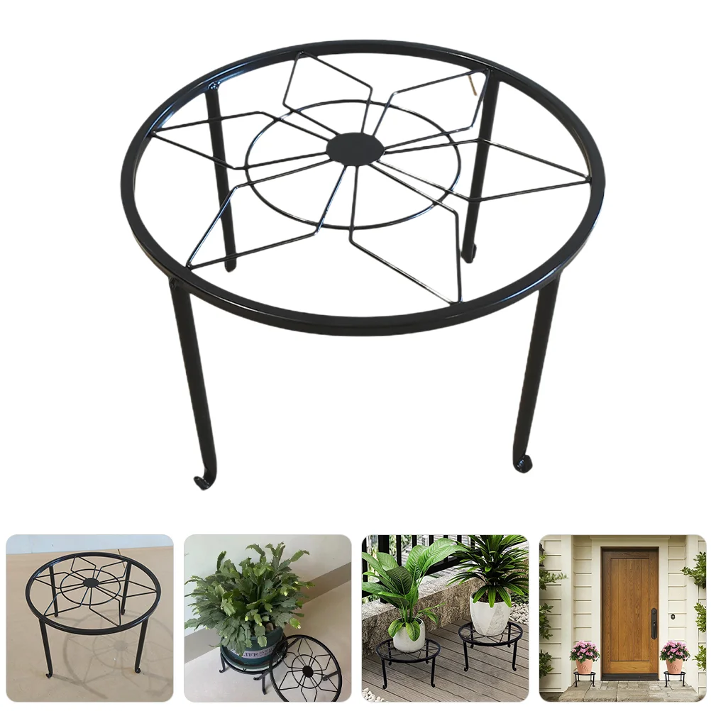 

Iron Flower Stand Plant Rack Heavy Duty Pot Planters Small Tall for Plants Indoor Metal