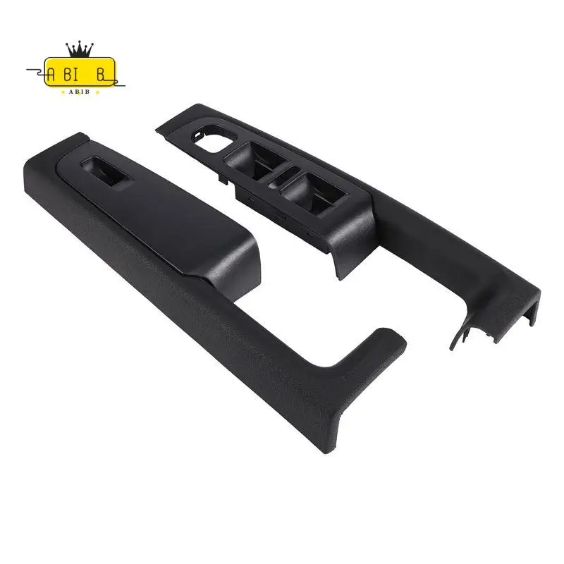 

ABIB -For Skoda Superb Door Handle Front Left And Right Door Armrest Box Inner Handle Frame, The Lifter Switch Box Black
