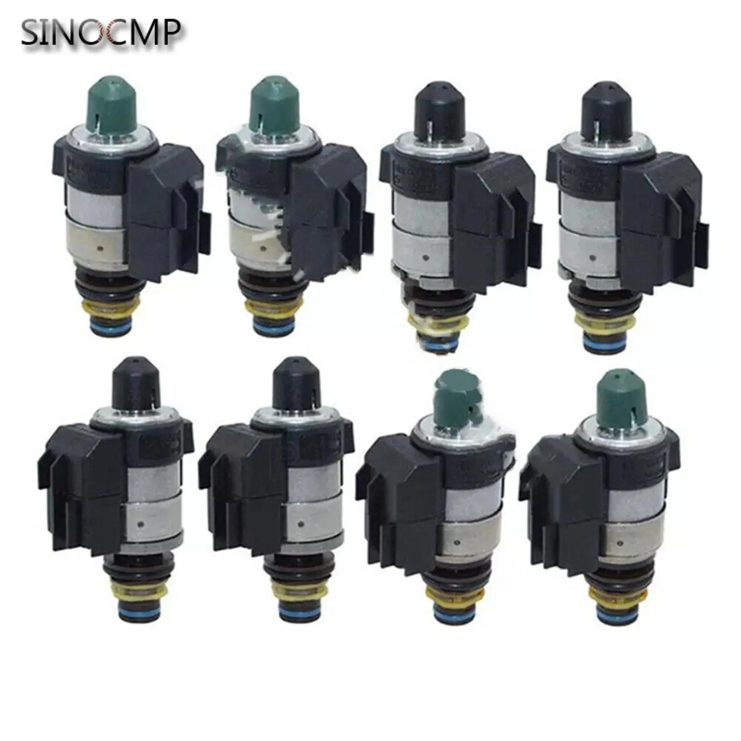 

8pcs/Set 722.9 Transmission Solenoids Set 2202771098 2202770198 For Mercedes Benz 7 Speed Automatic Transmission Valve Parts