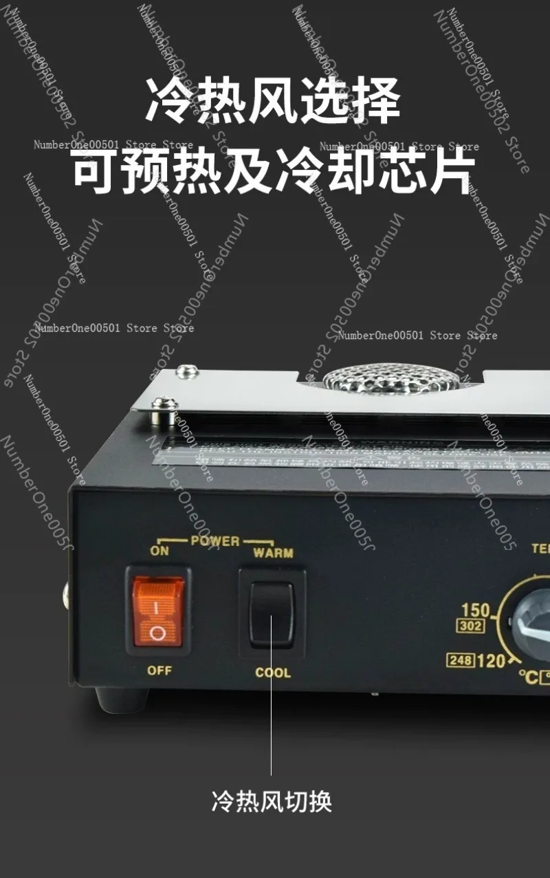 

853 Chip BGA Rework Preheating Platform Hot Air Gun Soldering Station