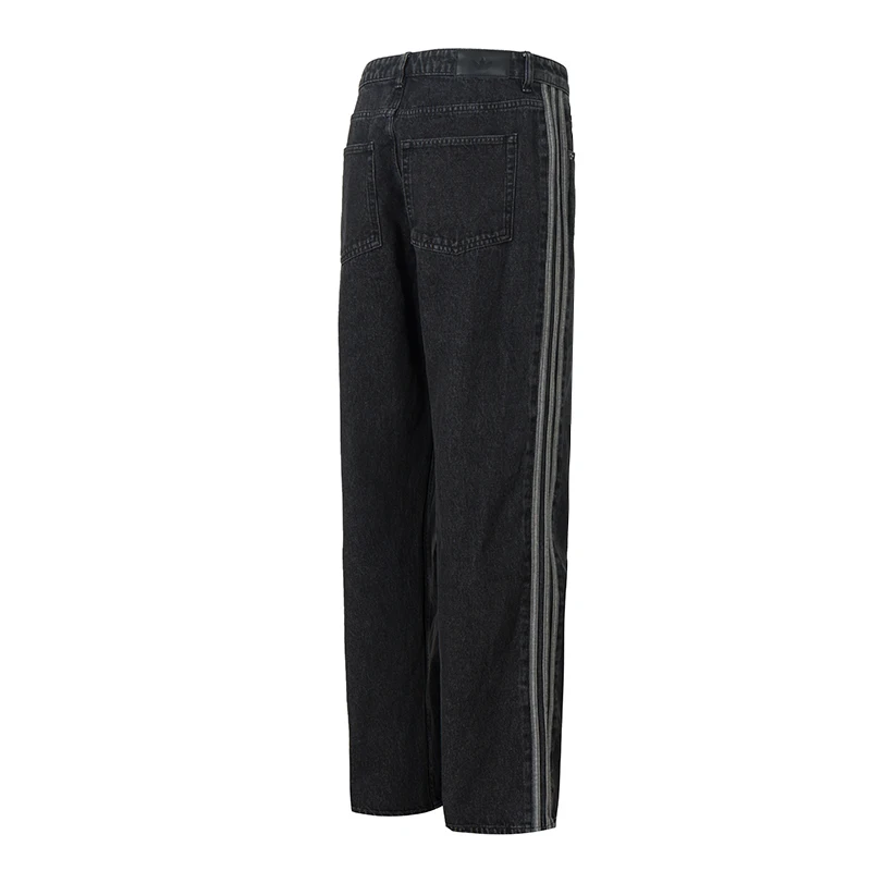 Adidas Trefoil Men's Sports Pants Denim Trousers Retro Casual KD1497