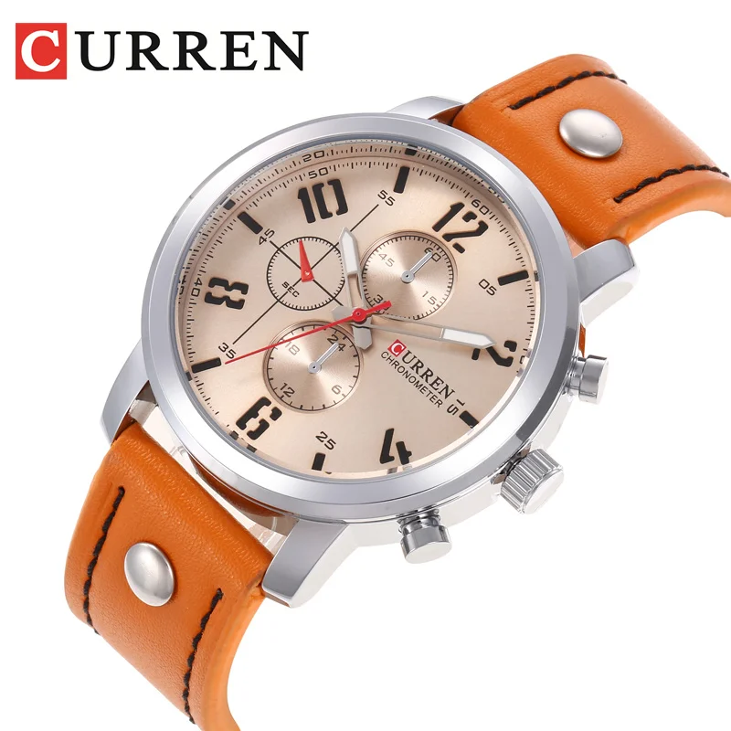 Curren 8192 Top Brand Quartz Men Watches Luxury Male Clock Sport Mens Wrist Watch Fashion Hodinky Relogio Masculino