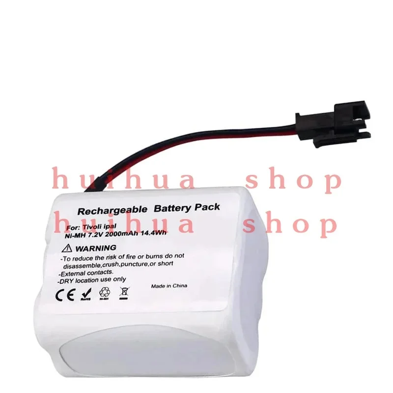 NI-MH Super Extended 7.2V 2000mAh Battery Compatible with Tivoli Audio Radios PAL and iPAL Units (MA-1, MA-2, MA-3 ) Battery zm