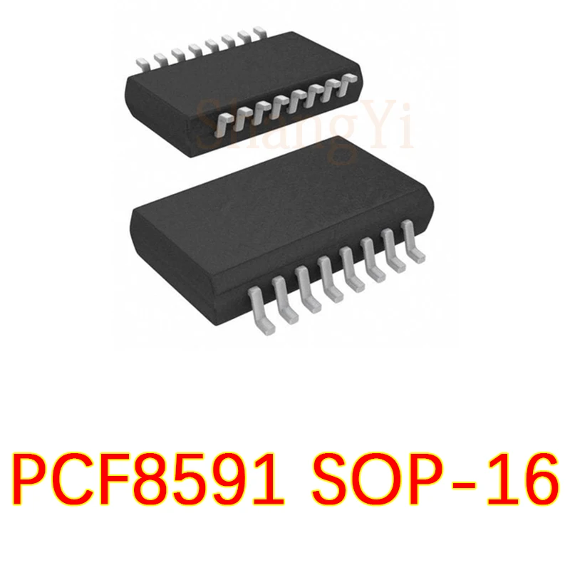 5PCS/LOT PCF8591 PCF8591T eight modules/d/a converter SOP - 16 16 foot patch