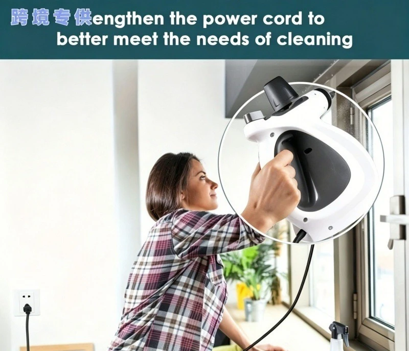 Powerful Handheld Steam Cleaner Multi‑Purpose Cleaning Machine For Home Car Office Surface Sanitizing Use