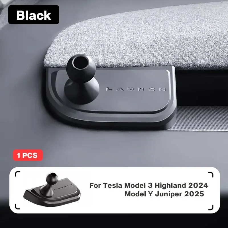 Handyhalterung für Tesla Model 3 Y Highland Juniper Stärkerer Magnetischer 360°-Halter ° Drehbarer Auto-Stützfußhalter Zubehör
