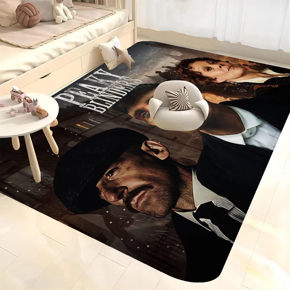 

Tommy Shelby 3D P-Peaky Blinders Kitchen Mat Kids Room Bedroom Decoration Balcony Anti-Slip Doormat Living Room Alfombra