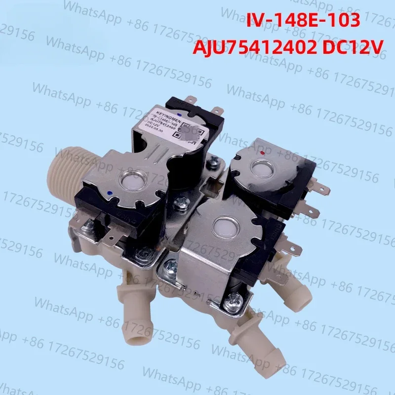 Water inlet four-valve solenoid valve AJU75412402 for LG drum washing machines DC12V