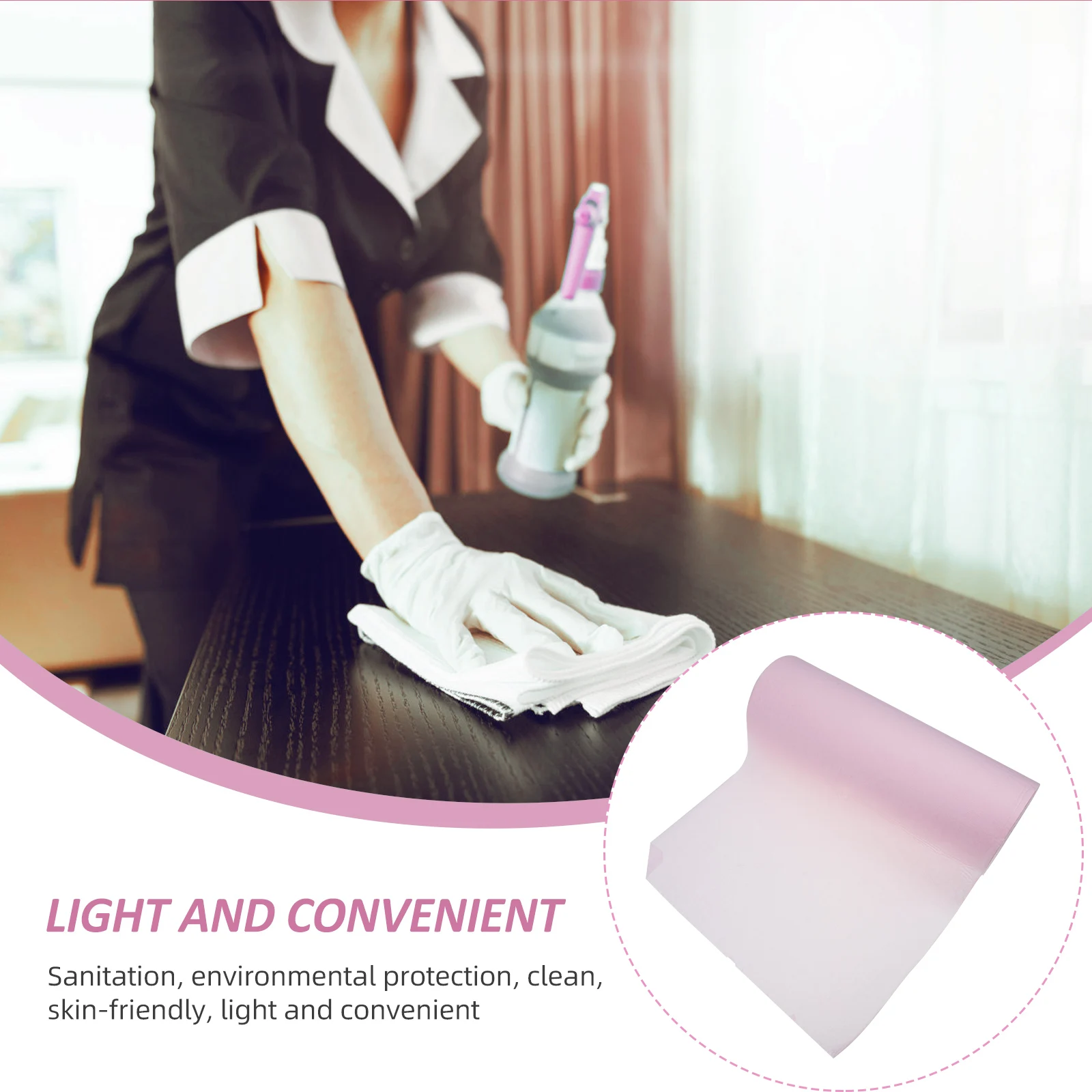 

1 Roll Disposable Feet Paper Nail Mat Salon Feet Wiping Towel Pedicure Paper Towel Manicure Desk Protector Mat
