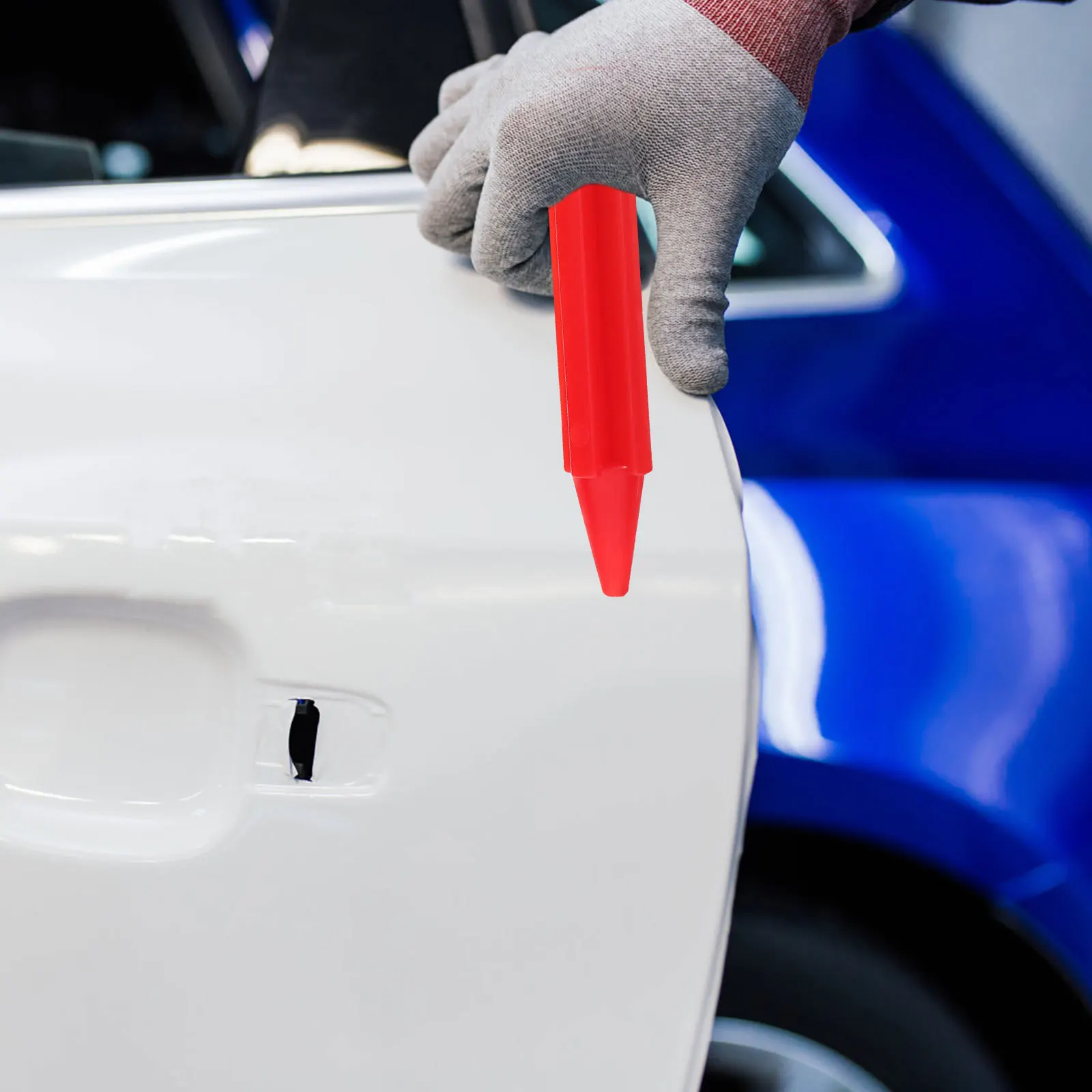 

5Pcs Auto Body Kit Paintless Dent Removal Hammer Precision Tap Down Pen Door Ding Hail Damage Repair Tools