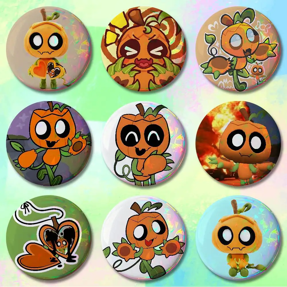 

Round Cosplay G-Gourdy D-Dandys World Badges 25 32 44 58 75 mm Pin Bag Decor Fans Collect Friends Gifts Brooch Souvenir