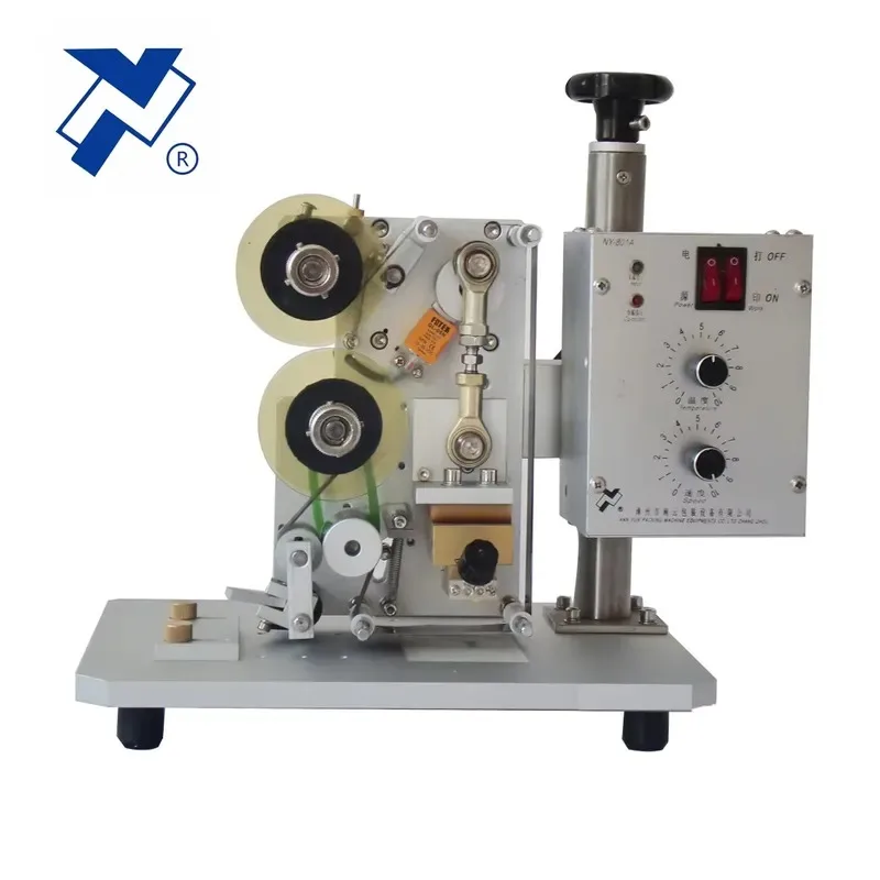 Hot Sale NanYun NY-801A Desktop Electric Ribbon Printer Expiry Date Printing Machine Batch Number Coding Machine for Food
