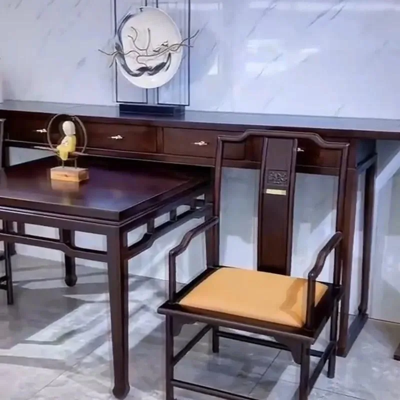 Conjunto Hall de Entrada Ébano: Cadeira Taishi e Mesa