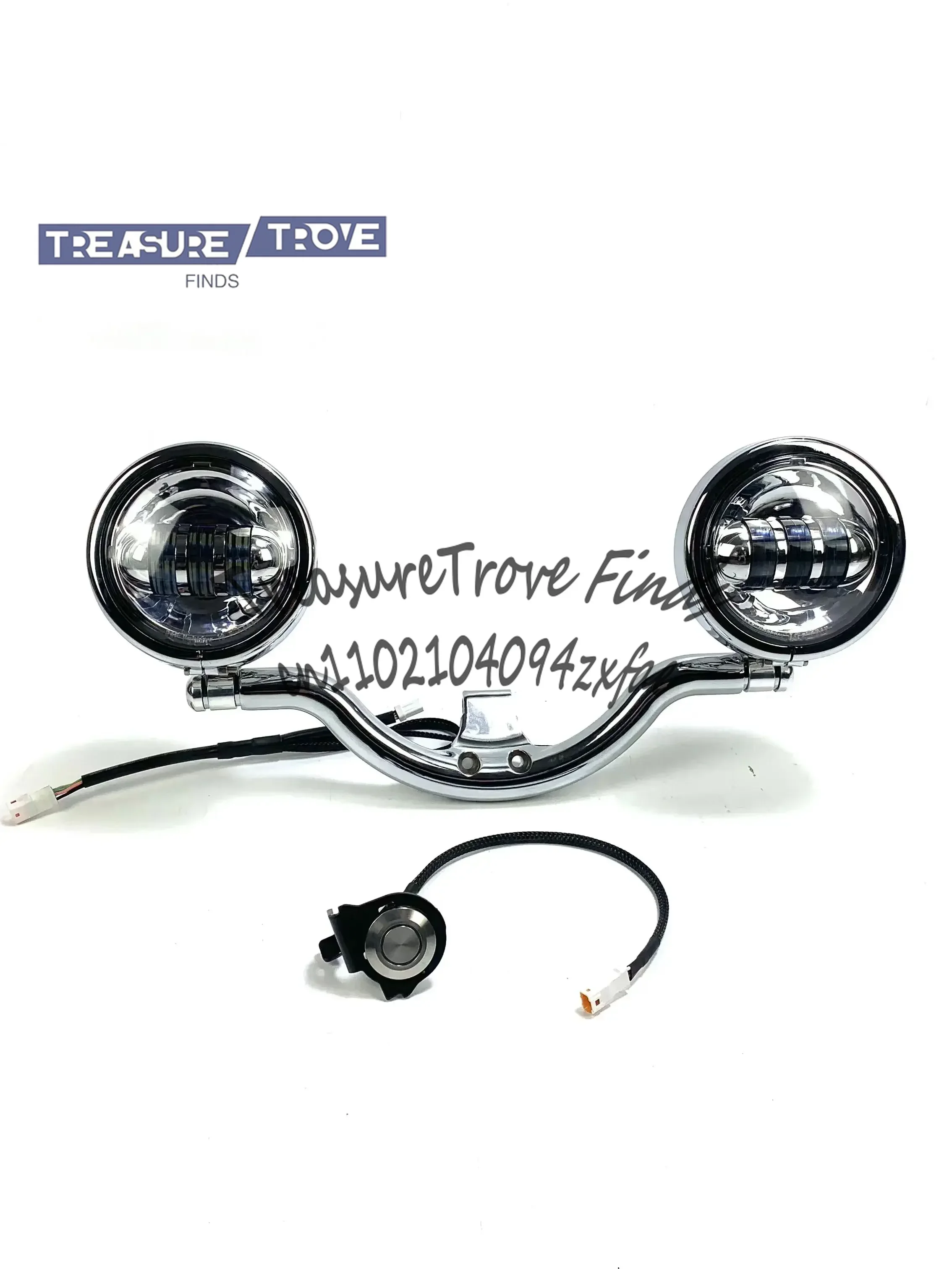 Led مصباح مساعد القيادة دراجة نارية الضباب مصباح الجمعية الخفيفة #2