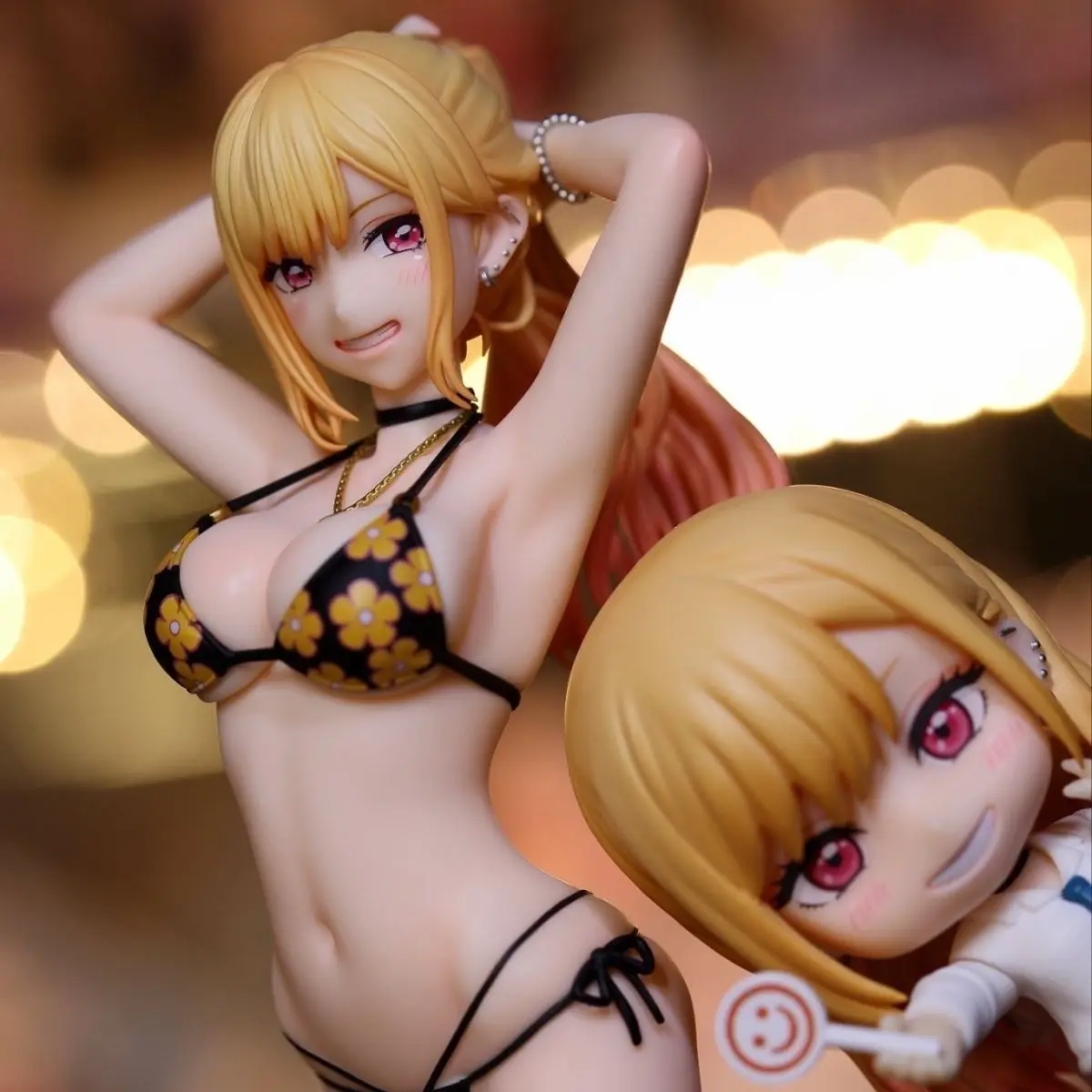 My Dress-Up Darling Marin Kitagawa Swimsuit Ver. 1/7 Scale PVC Figure Prize Figure Anime Girl Desktop Ornament Collectible Model