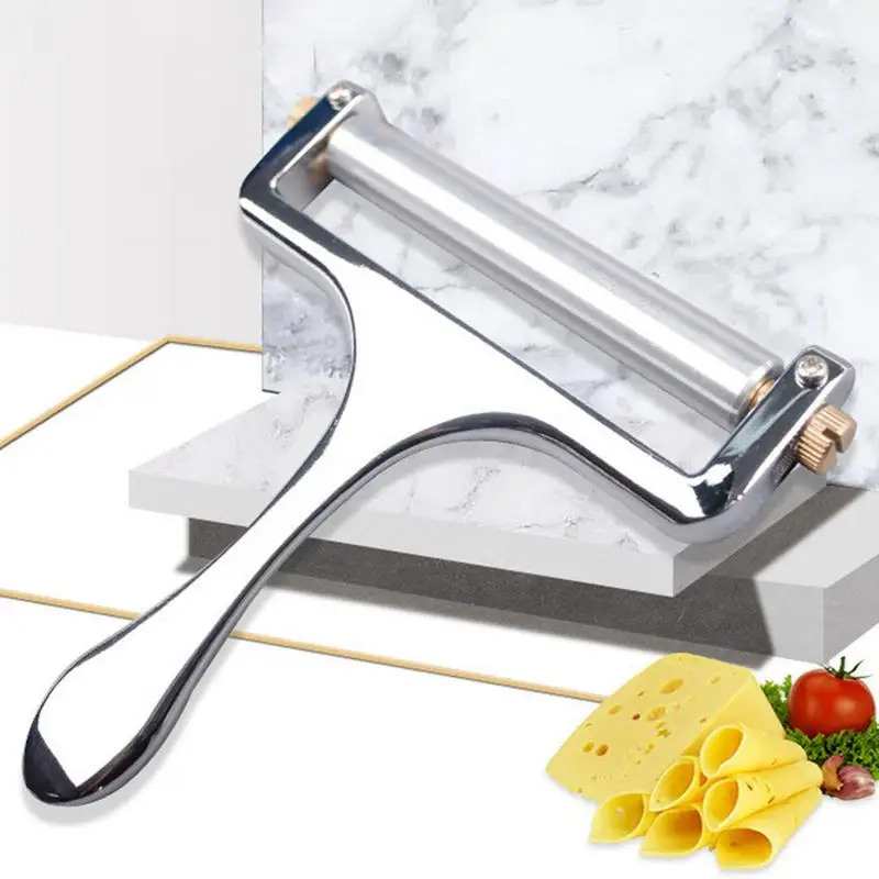 Cheese Slicer Handheld Adjustable Thickness Cheese Cutter With Wire Handheld Cheese Slicer Heavy Duty Kitchen Cheese Slicers For