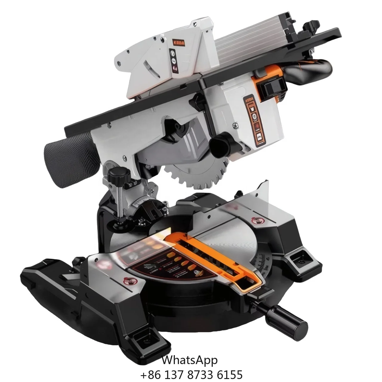 

KD-1800 Compound Saw Table Miter Cutting Function For Wood PVC Pipe Aluminum Profile Processing