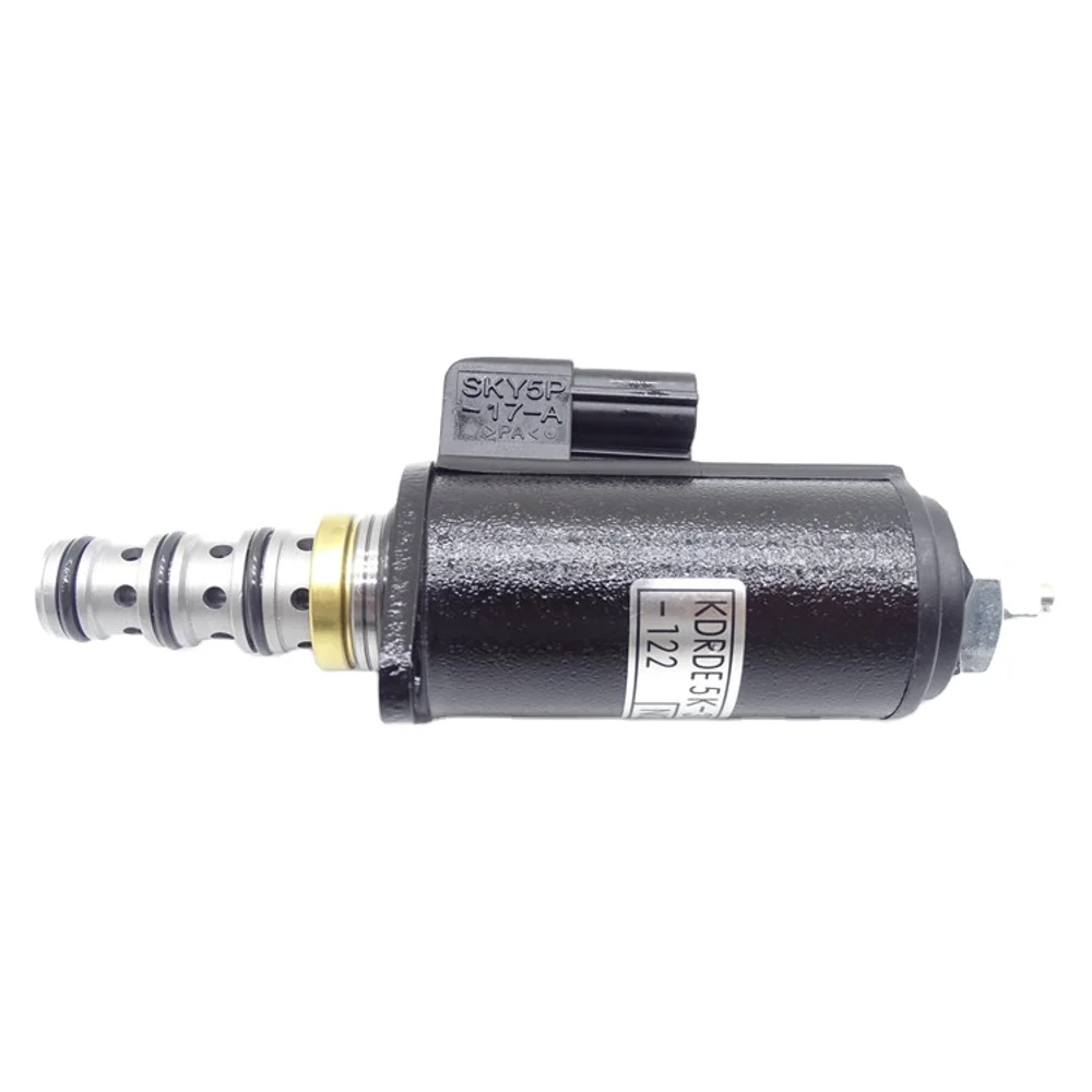 For Kobelco Excavator Solenoid Valve Kdrde5k-31/30c50-122 Sk200-8 Sk200-6e Sk300-6e Yn35v00048f1 1119916