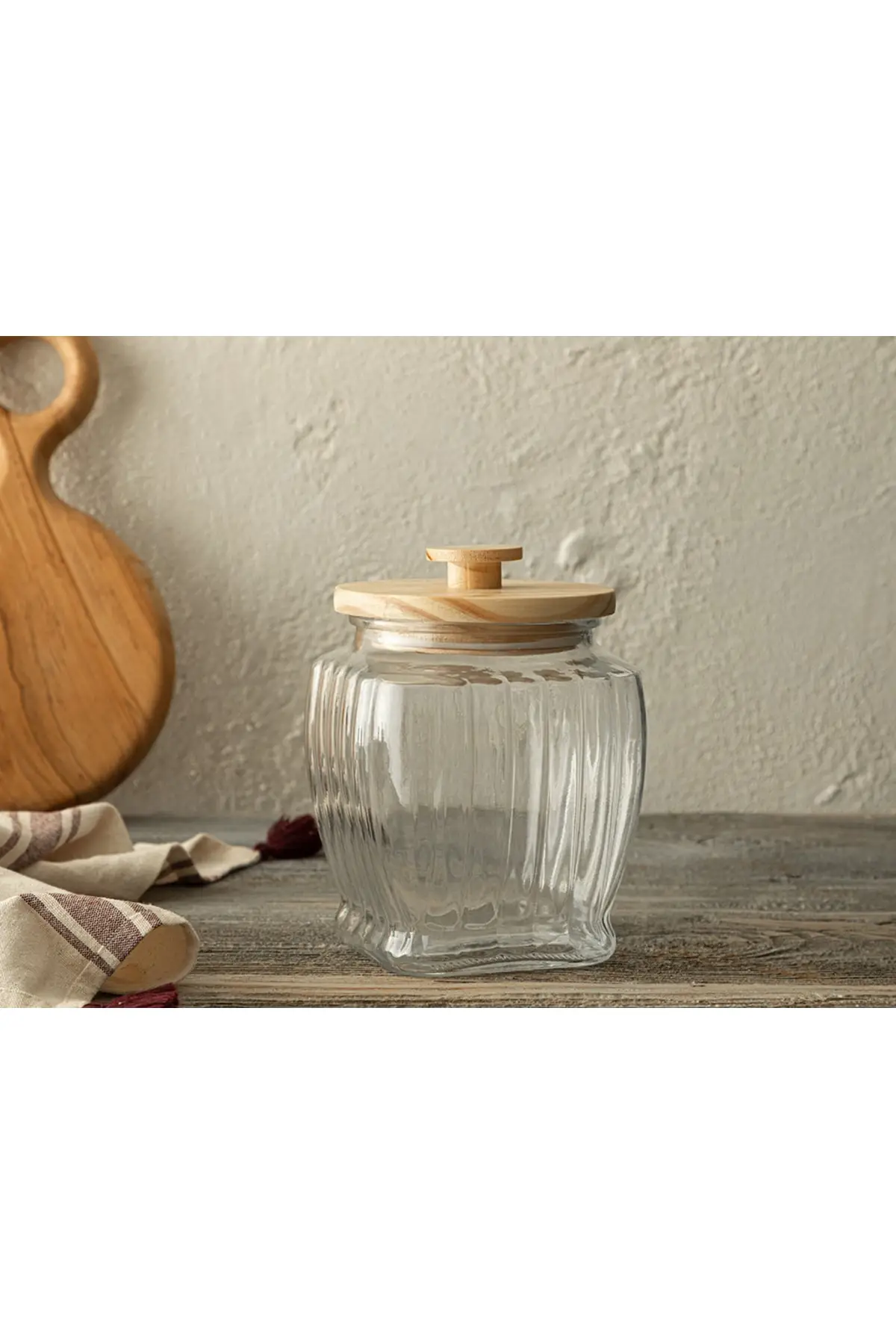 

DOLBOVI Bera glass jar 1000 Ml transparent