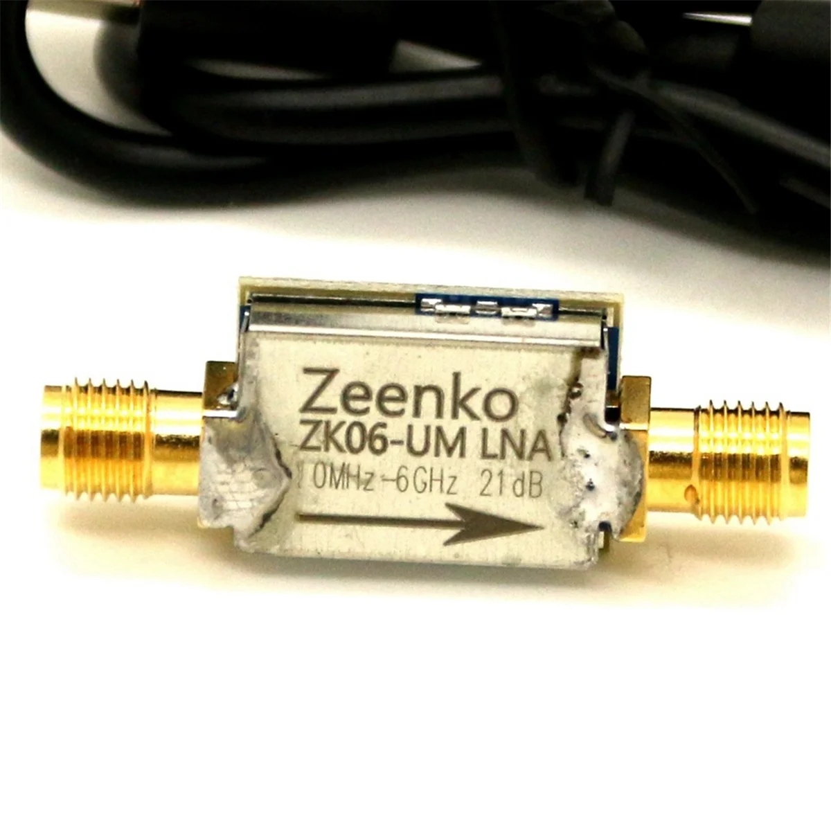 

A10I UM Series Low Noise Amplifier USB Type-C Interface 20dB High Gain LNA Power Preamplifier Module ZK06-UM
