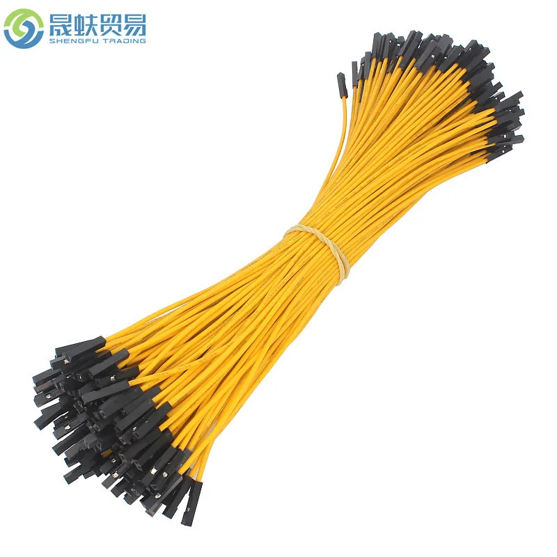 Two-End Plug-inPDupont Line Black Red Yellow Blue4Color about20cm 22AWGLarge Current2AFemale to Female Extension Cable