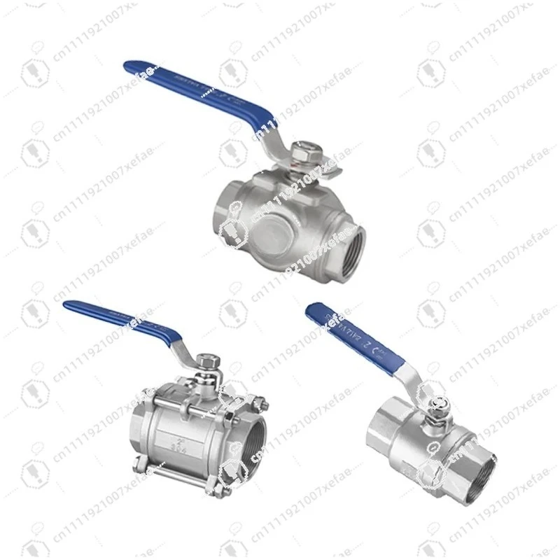 Industrial ball valve Stainless steel valve Gas water manual ball valve for pipe connection