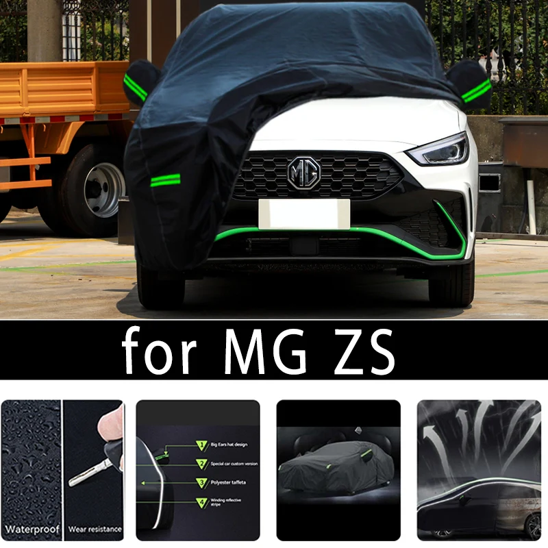 For MG zs protective covers, it can prevent sunlight exposure and cooling, prevent dust and scratches