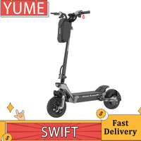 YUME SWIFT Electric Scooter 10 inch All Terrain Tubeless Tire 1200W Brushless Motor 48V 22.5Ah Battery 32mph Max Speed E-Scooter